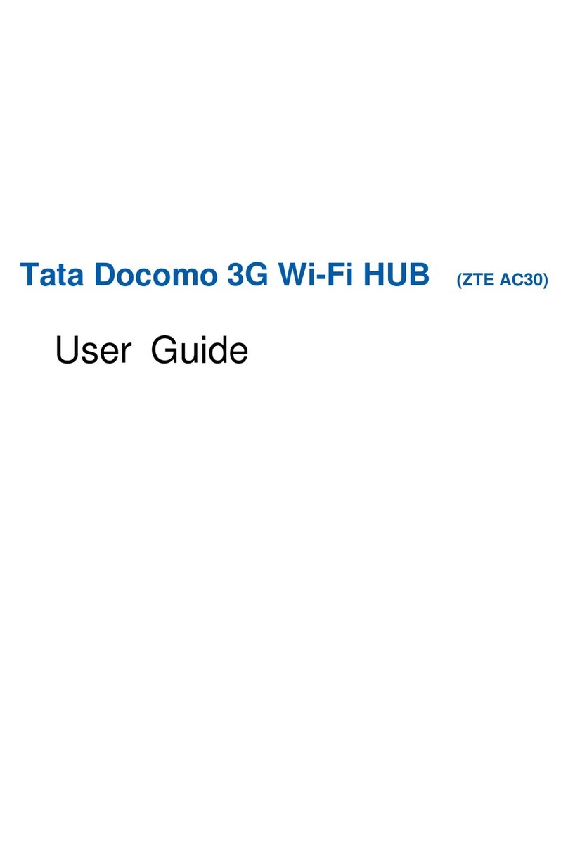Zte Tata Docomo User manual