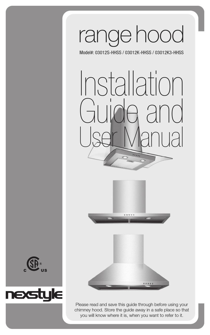nexstyle 03012S-HHSS user manual