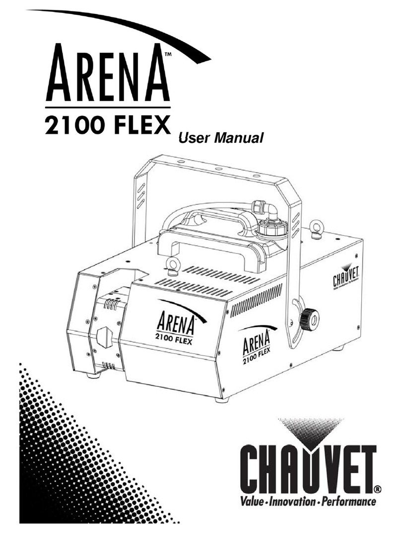 Chauvet ARENA 2100 FLEX User manual