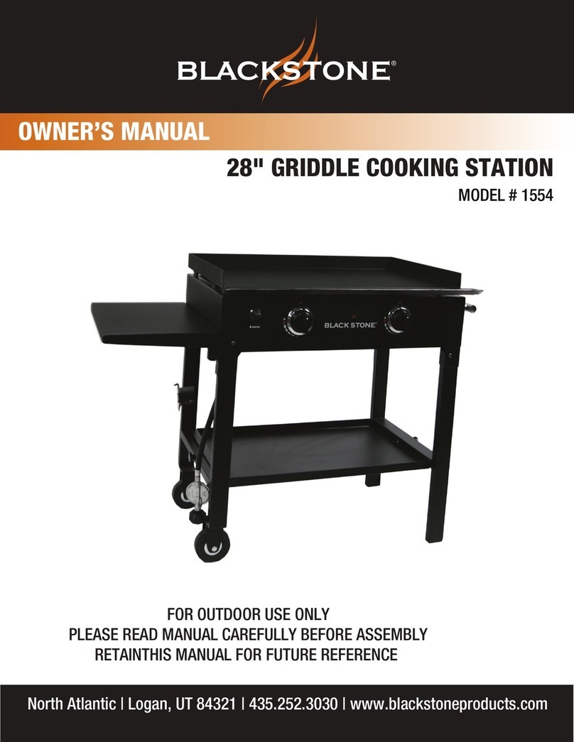 Black Stone GRIDDLE 1554 owner's manual