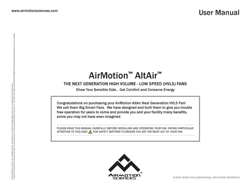 AirMotion Sciences AltAir user manual
