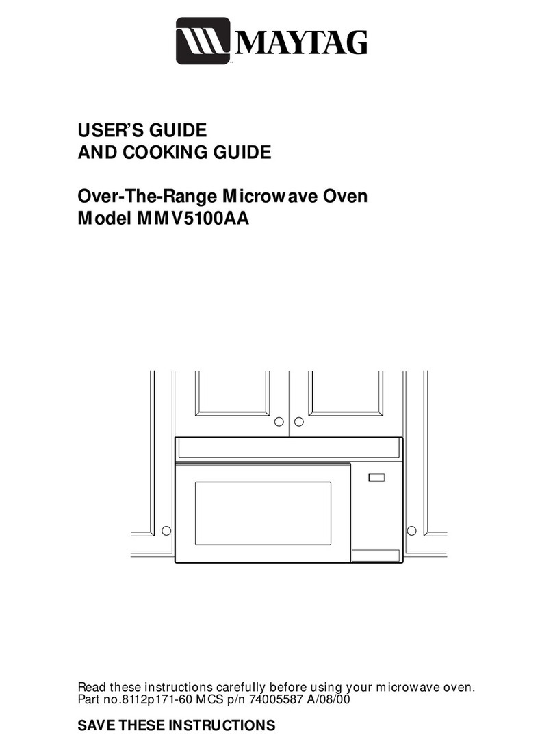 Maytag MMV5100AA User manual