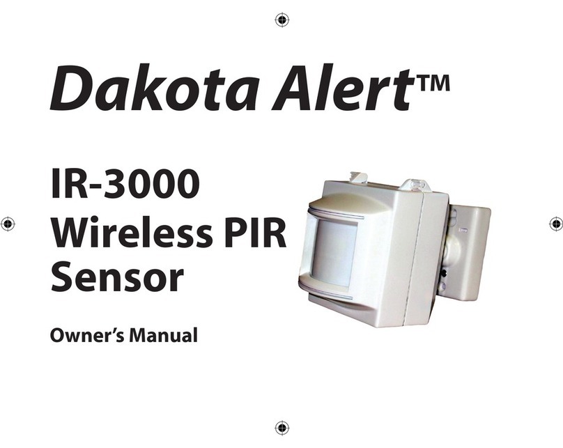 Dakota Alert R-3000 User manual