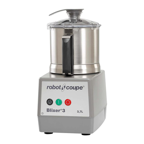 Robot Coupe Blixer 3 User manual