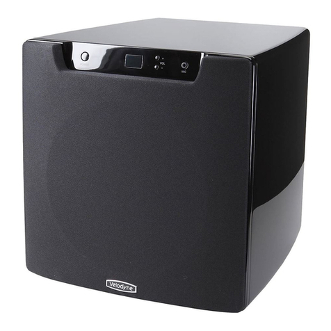Velodyne OPTIMUM-8 - DATASHEET 2 user manual