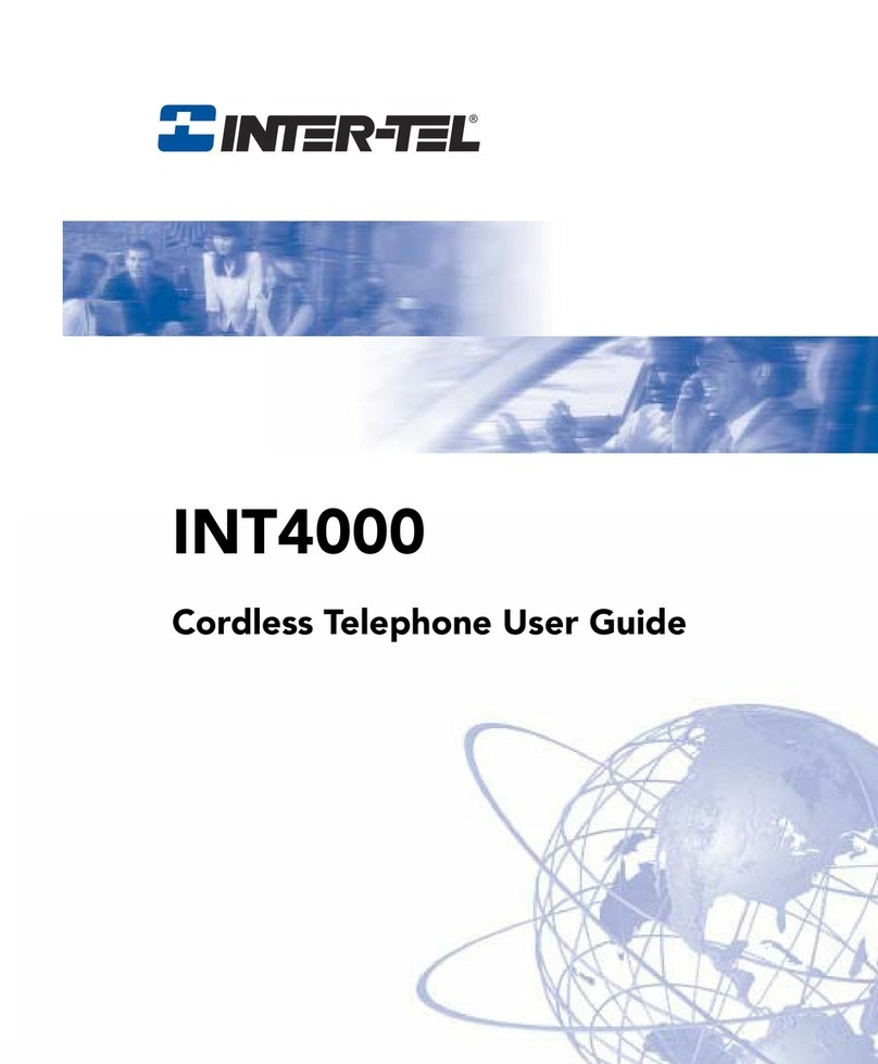 intertel INT4000 User manual intertel INT4000 User manual
