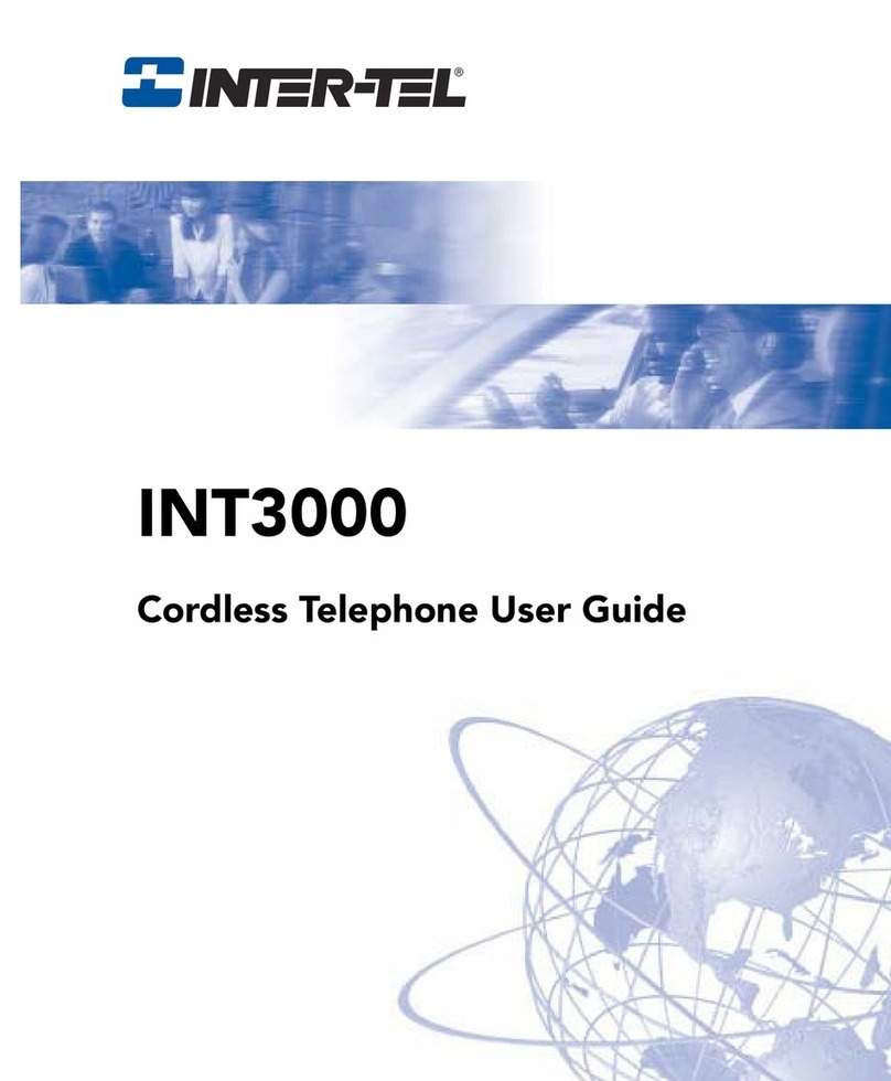 intertel INT3000 User manual intertel INT3000 User manual