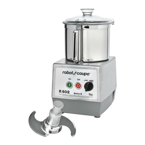 Robot Coupe R502 Operation manual