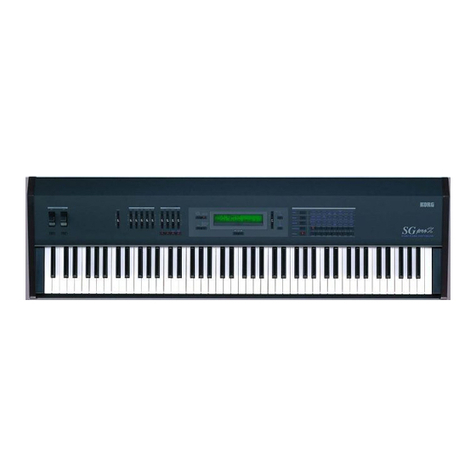 Korg SGPROX User manual