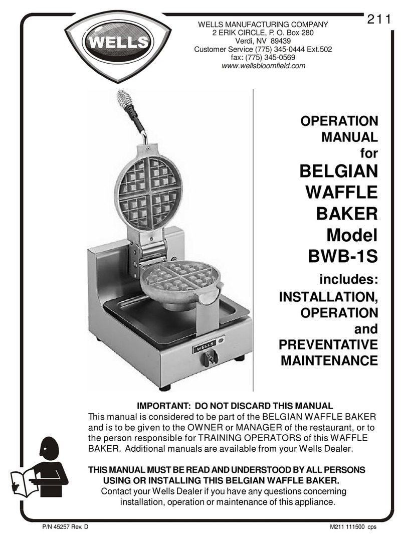 Wells BWB-1S User manual