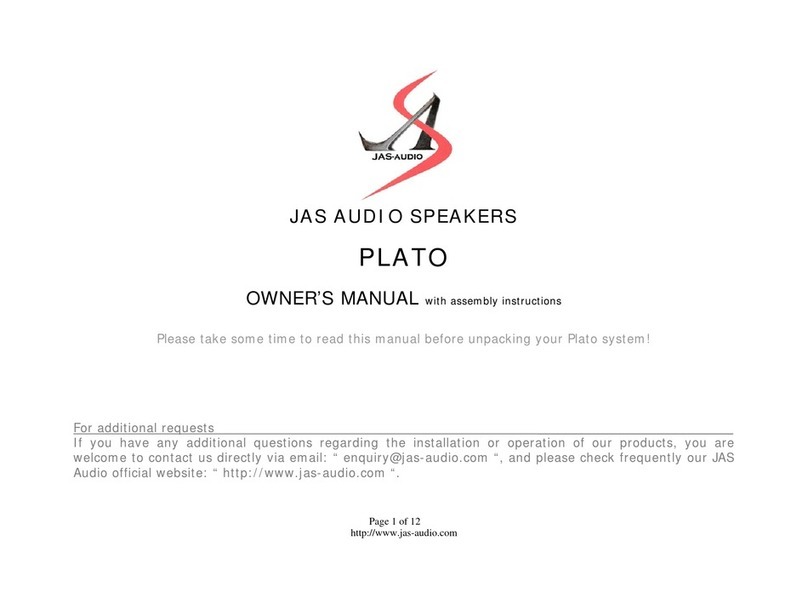 Jas Audio PLATO User manual