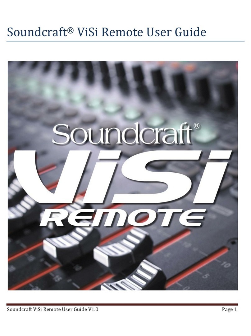 SoundCraft ViSi user guide