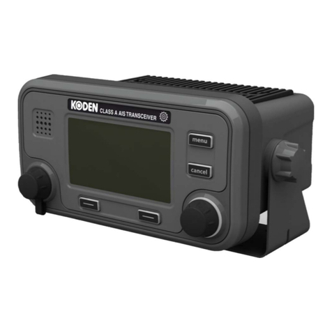 Koden KAT-100 Operation manual