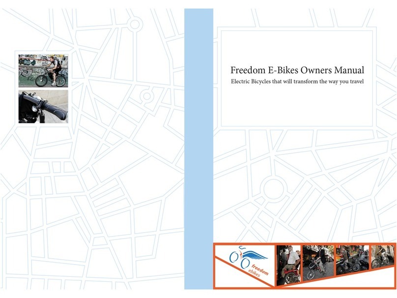 Freedom E-Bikes owner's manual