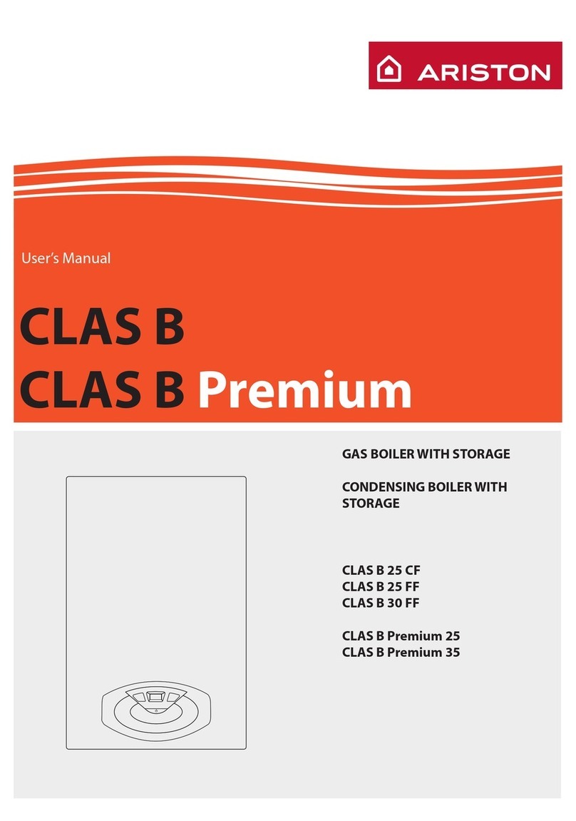 Ariston CLAS B 25 CF user manual