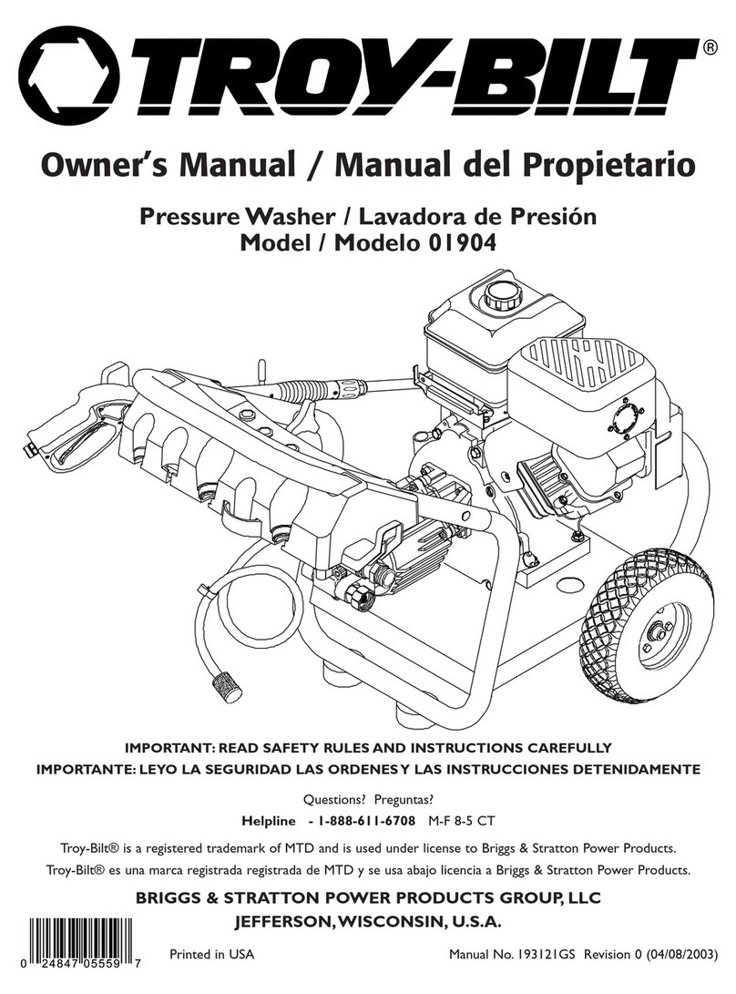 Troy-Bilt 1904 owner's manual