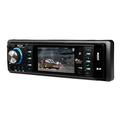 SDX Audio MRDP-C01 User manual and installation instructions