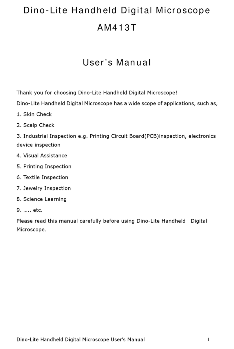 Dino-Lite AM413T User manual