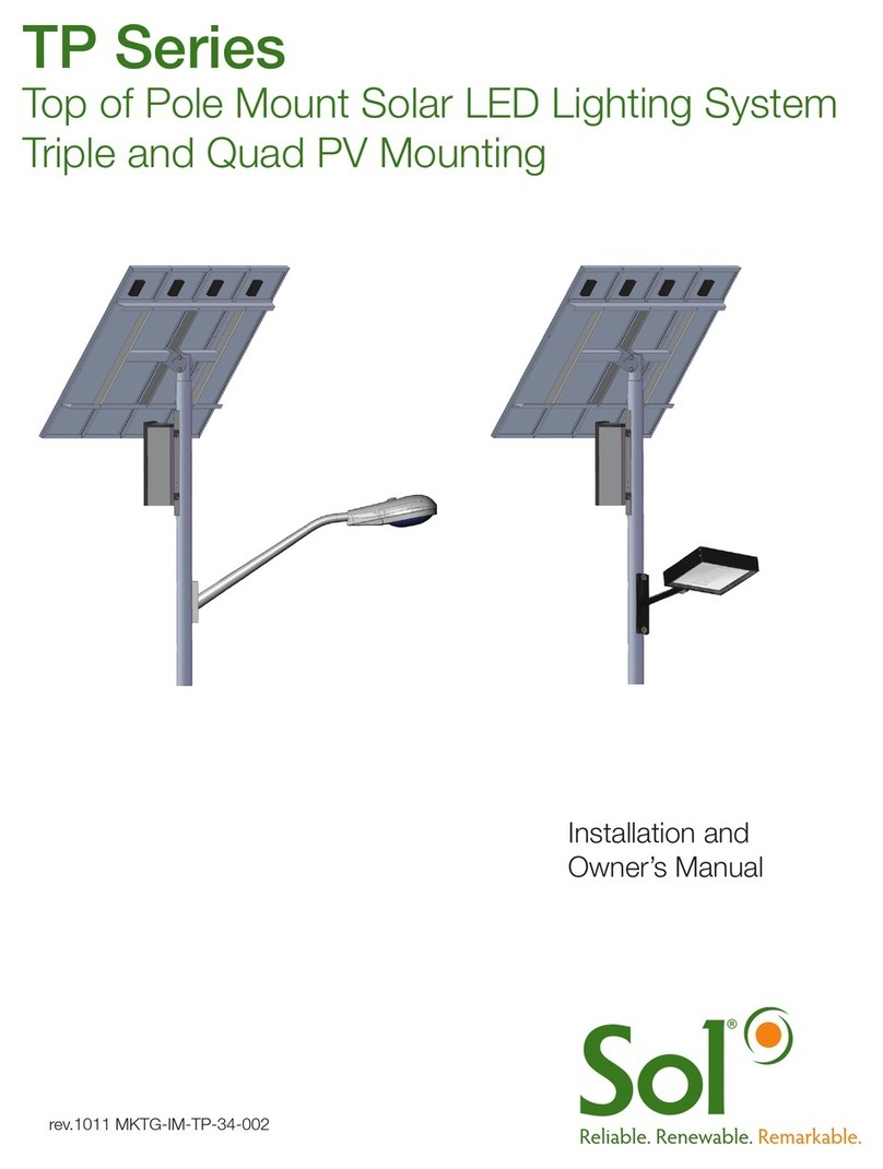 Sol TP Series Installation and owner's manual Sol TP Series Installation and owner's manual