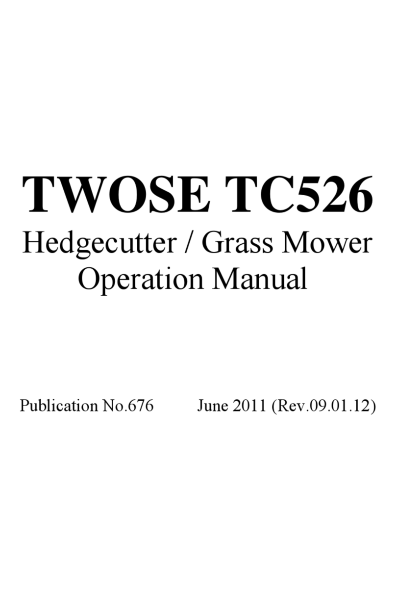 Twose TC526 Operation manual