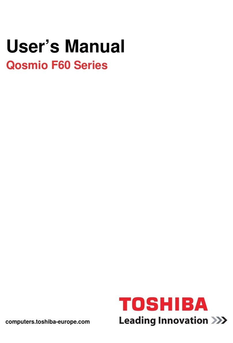 Toshiba Qosmio F60 Series User manual