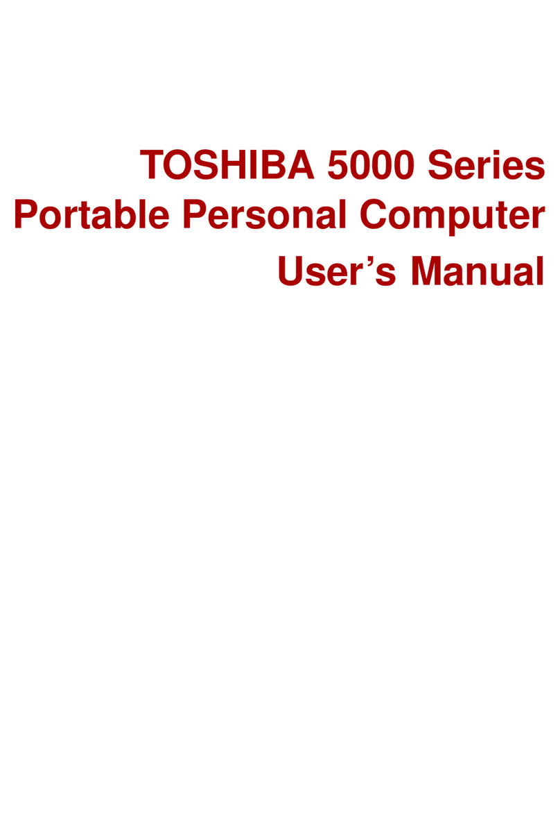 Toshiba Satellite 5000 Series user manual