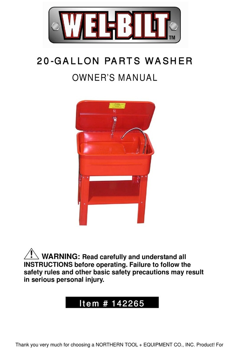 Welbilt 142265 owner's manual