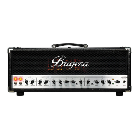 Bugera 6262 user manual