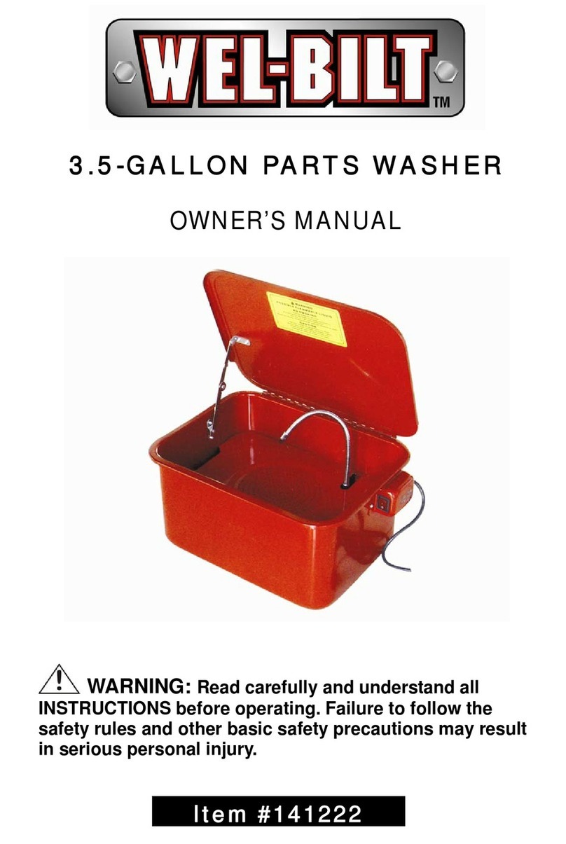 Welbilt 141222 owner's manual