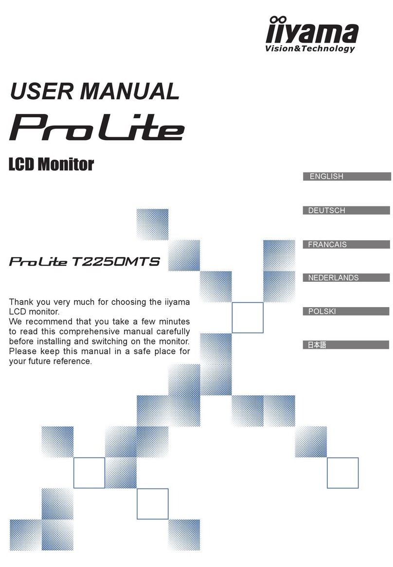 Iiyama ProLite T2250MTS User manual