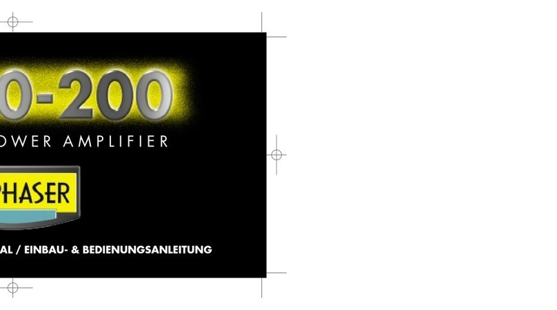 EMPHASER EA490-200 Installation instructions