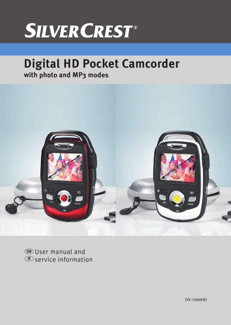 Silvercrest Digital HD Pocket Camcorder User manual Silvercrest Digital HD Pocket Camcorder User manual