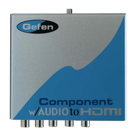 Gefen EXT-COMPAUD-2-HDMIN user manual