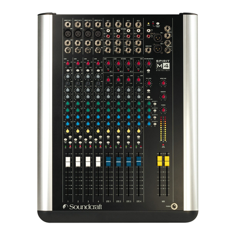 SoundCraft M-SERIES user guide