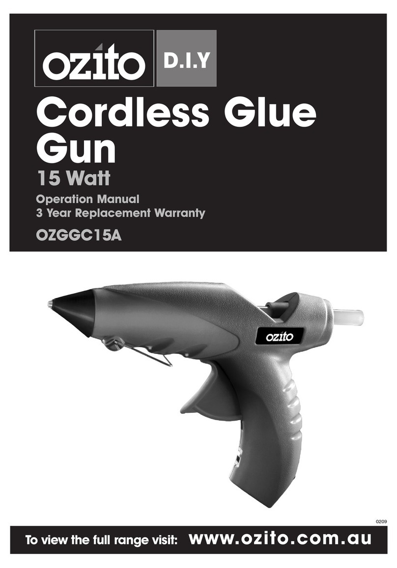 Ozito OZGGC15A Operation manual
