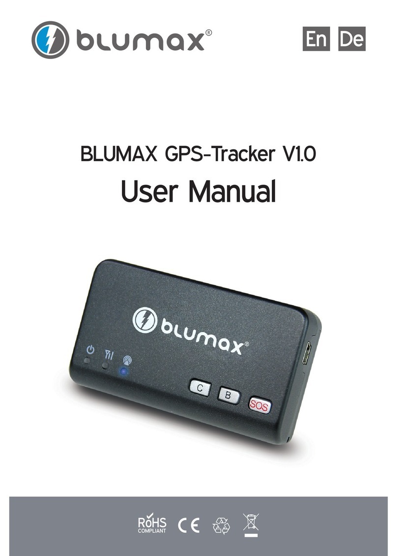 Blumax GPS-Tracker V1.0 User manual