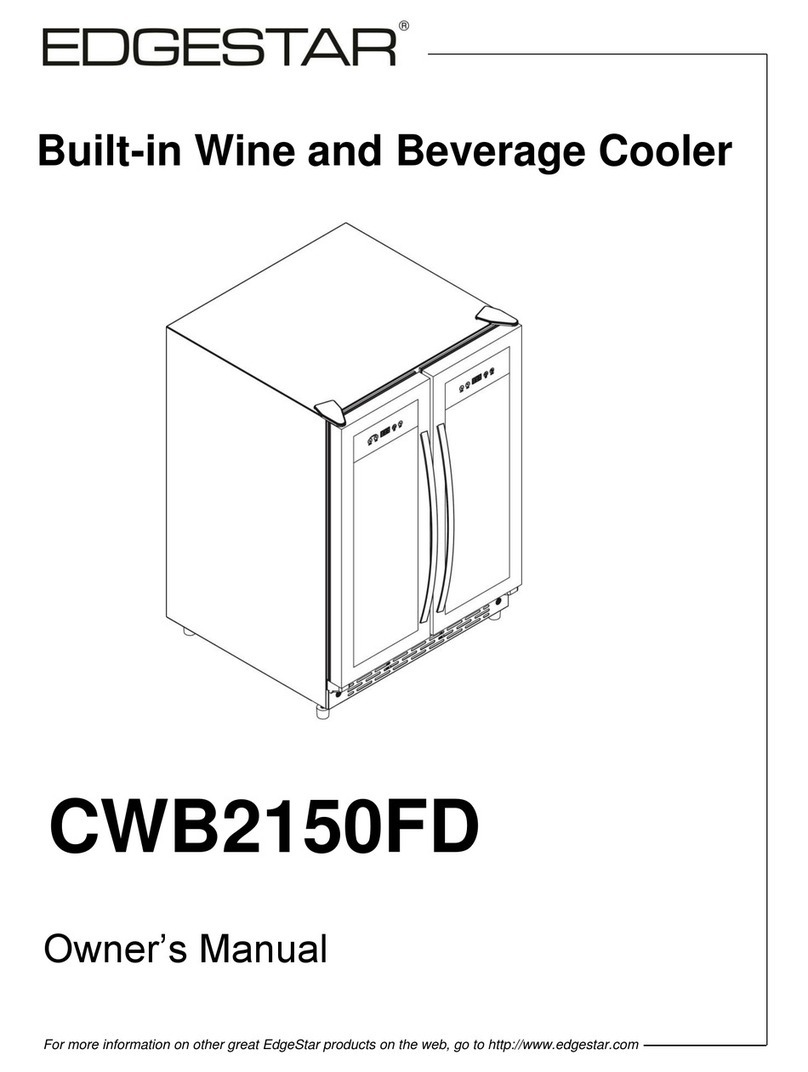 EdgeStar CWB2150FD owner's manual