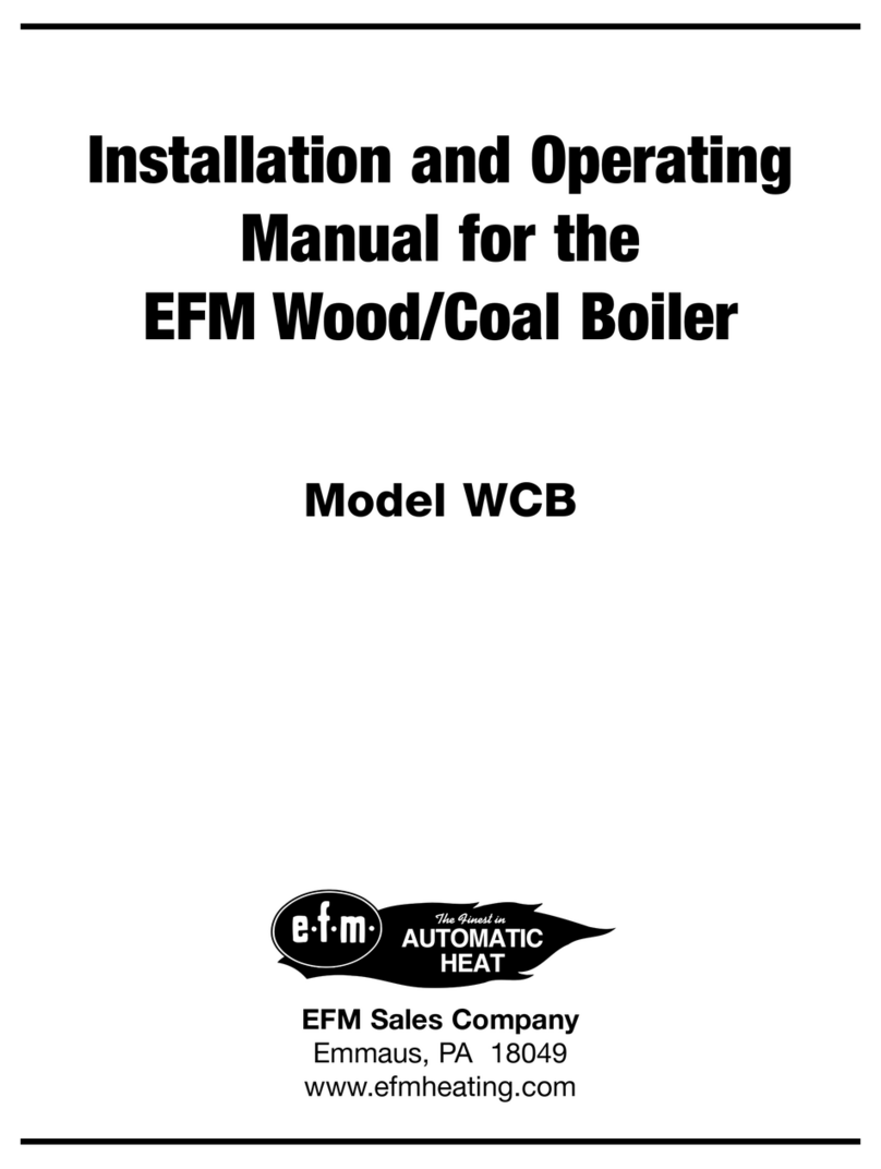 EFM WCB Installation and operating instructions EFM WCB Installation and operating instructions