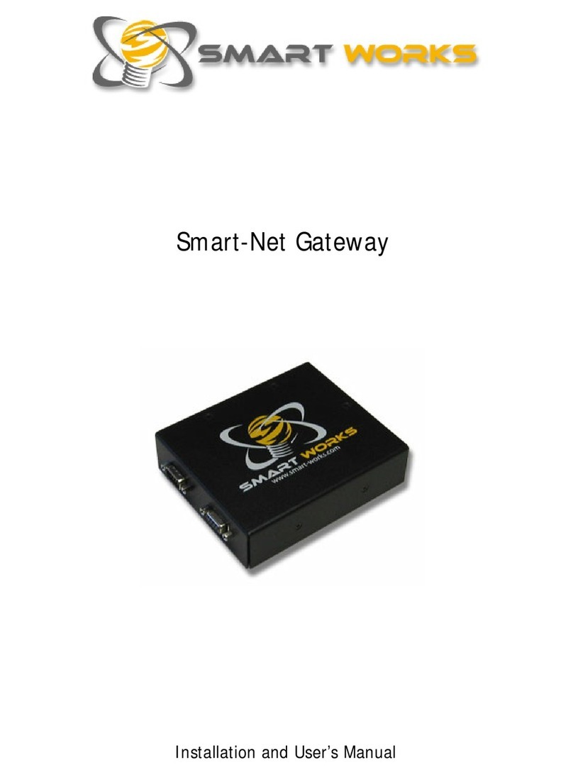 Smartworks Smart-Net Installation and user manual Smartworks Smart-Net Installation and user manual