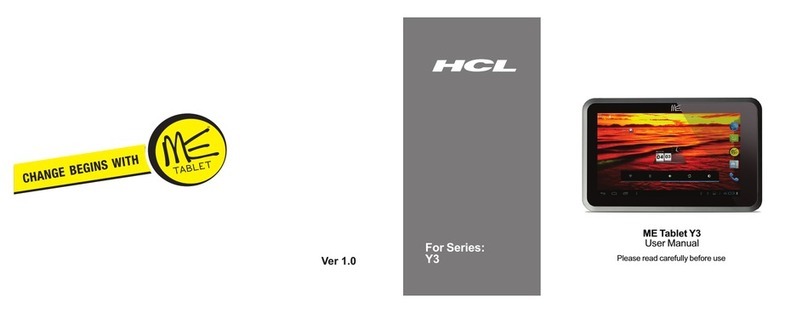 HCL Me Y3 User manual