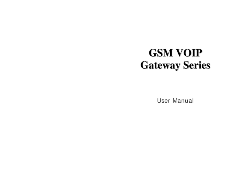 Witura GSM VOIP Gateway Series User manual