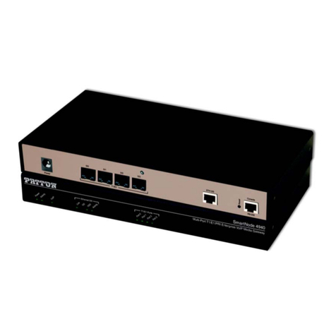 Patton SmartNode 4940 Series User manual