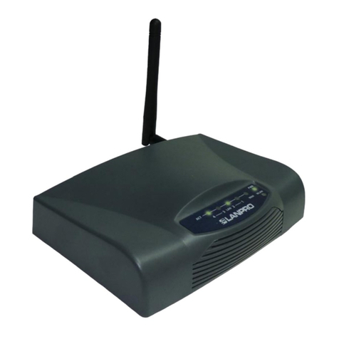 Lanpro LP-1521 User manual