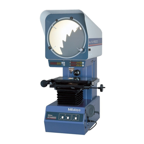 Mitutoyo Measuring Projector user manual