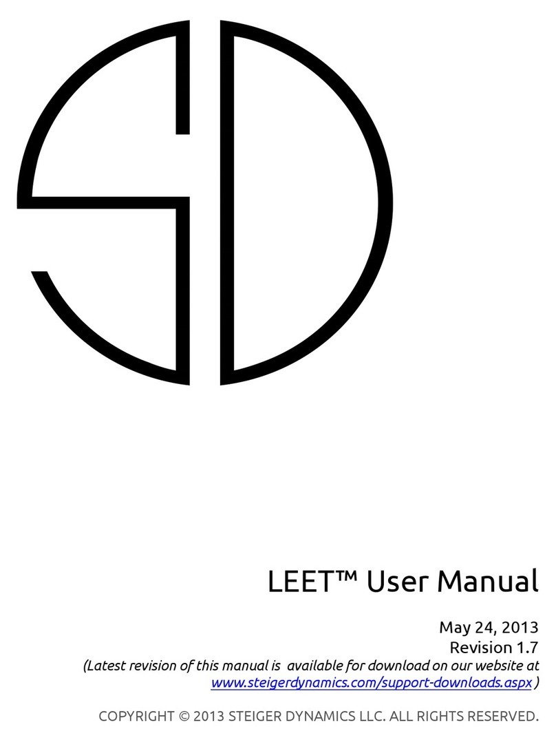 Steiger Dynamics LEET User manual