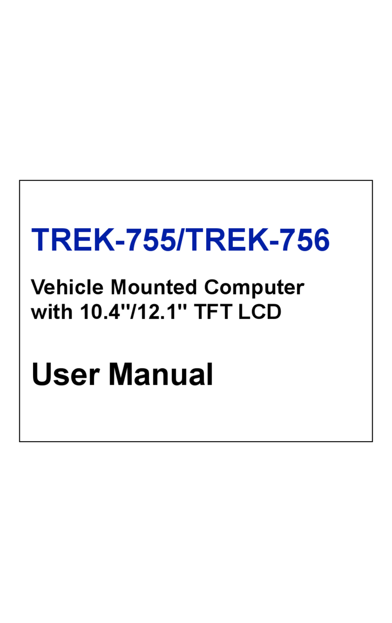 Advantech TREK-755 User manual