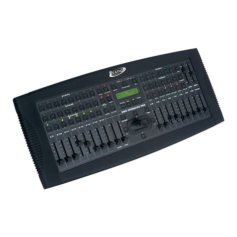 Elation Elation DMX OPERATOR PRO User manual