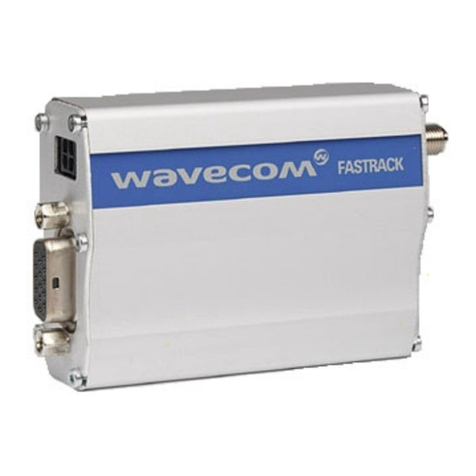 Wavecom FASTRACK M1306B user guide