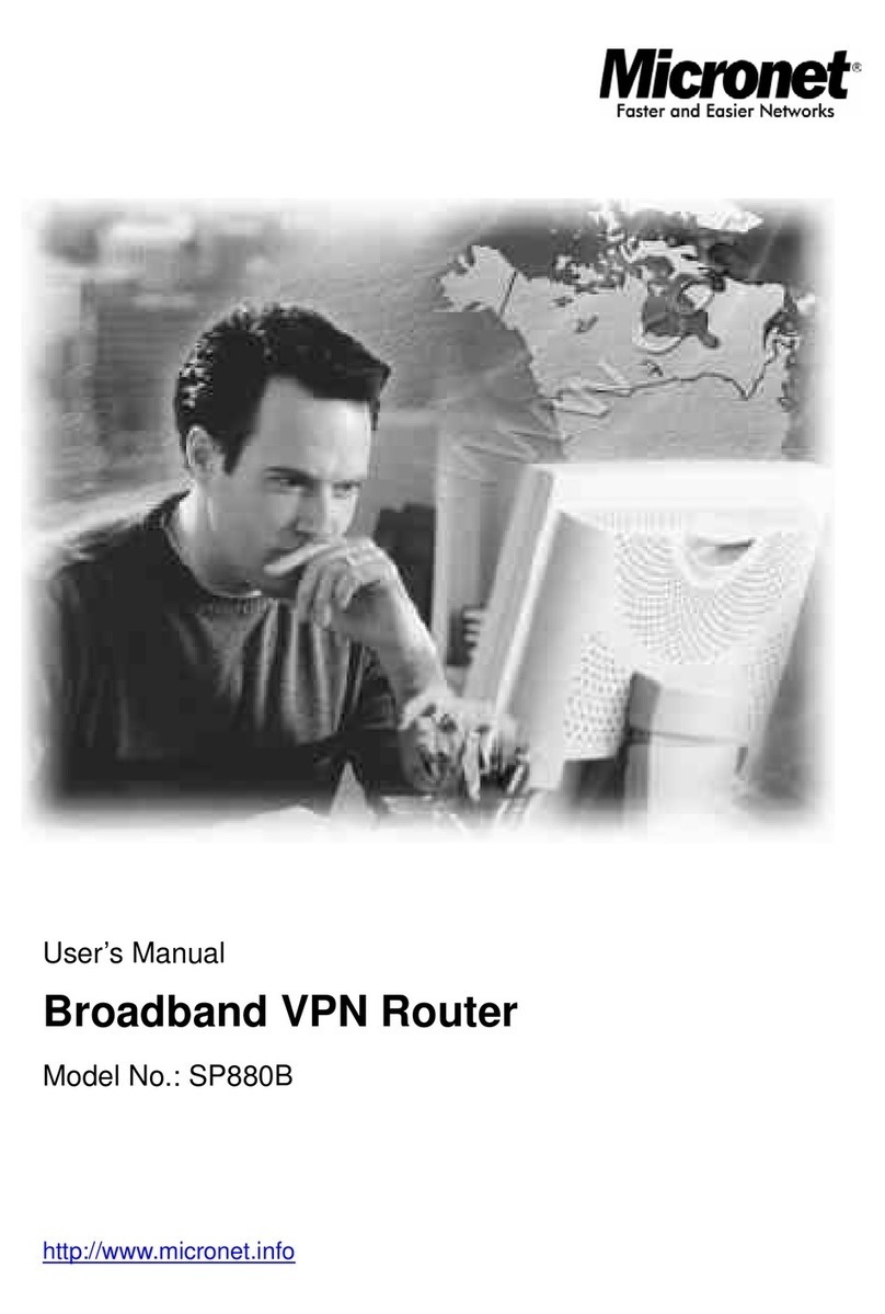 MicroNet SP880B user manual