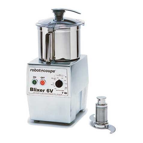 Robot Coupe BLIXER 5V User manual